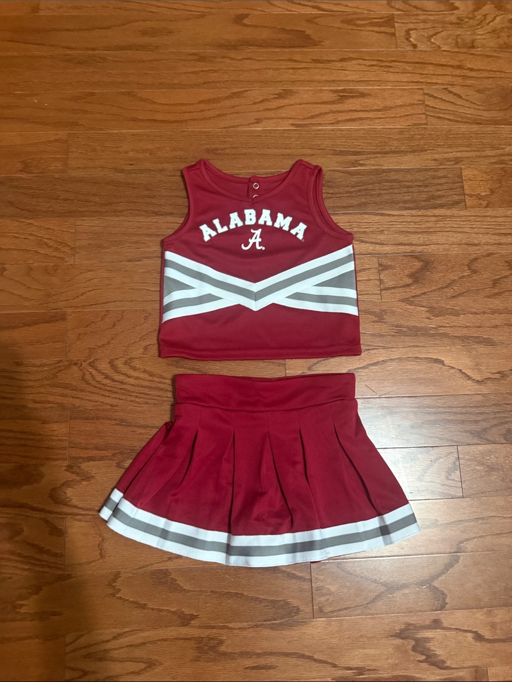 Alabama Crimson Red Cheer Set - Two Piece